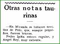 Cronica Morenito. Miranda. 9-1929